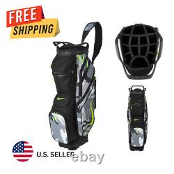 Nike Golf Cart Bag Performance 14 Way Dividers Insulated Pocket Rain Hood