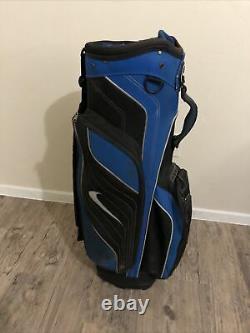 Nike Golf Lightweight Cart Bag With 14-Way Dividers BLUE Read