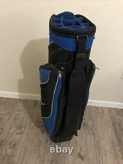Nike Golf Lightweight Cart Bag With 14-Way Dividers BLUE Read