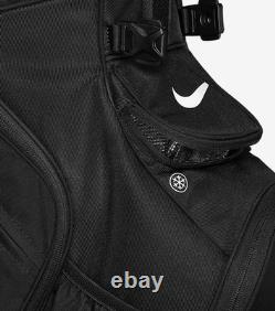 Nike Golf Stand Carry Bag Air Hybrid Black White Dual Shoulder Harness