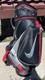 Nike Golf Tour Staff Bag Black/red Vr Swoosh Premium Cart Bag