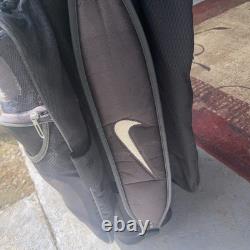 Nike Performance Golf 14 Way Cart Caddy Golf Bag Multi Black H20 Resistant