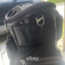 Nike Performance Golf 14 Way Cart Caddy Golf Bag Multi Black H20 Resistant