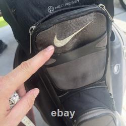 Nike Performance Golf 14 Way Cart Caddy Golf Bag Multi Black H20 Resistant