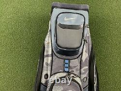 Nike Performance Golf Cart Bag 14-Way Divide Top Camo Gray Blue Black