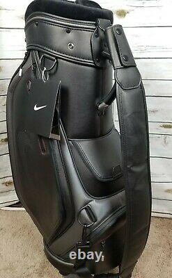 Nike Platinum Modern Cart Staff Golf Bag Black NEW Rare