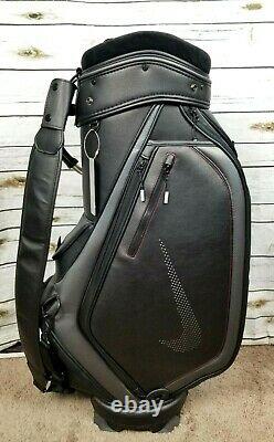 Nike Platinum Modern Cart Staff Golf Bag Black NEW Rare