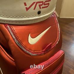 Nike VRS RZN Staff Golf Cart Bag 6 Way Red White 2014 Rory McIlory Signed