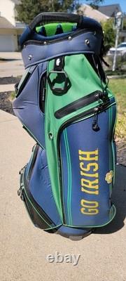 Notre Dame golf bag