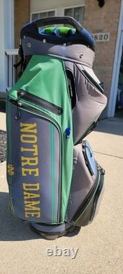 Notre Dame golf bag