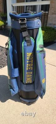 Notre Dame golf bag