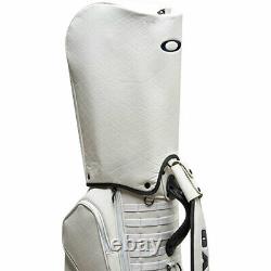 OAKLEY Golf Men's Caddy Bag 9.5 x 47 in 4.7kg WHITE DIGITAL SKULL 14.0 FOS900201
