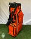 Ogio 4-way Golf Stand Bag Cart/carry Orange Rainhood/dual Straps Included