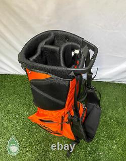 OGIO 4-Way Golf Stand Bag Cart/Carry Orange Rainhood/Dual Straps Included