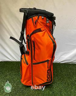 OGIO 4-Way Golf Stand Bag Cart/Carry Orange Rainhood/Dual Straps Included