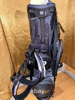 OGIO Cart Bag Golf Stand Bag 8 Way Bulleit Bourbon Embroidery