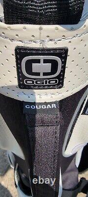 OGIO Cougar 15 Way Golf Cart Bag Black/White Uniter Management System