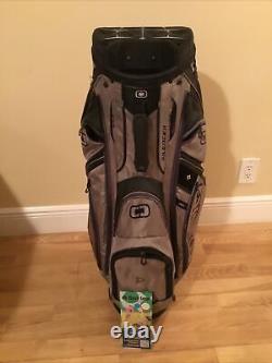 OGIO Silencer Cart Golf Bag with 15-way Dividers (No Rain Cover)
