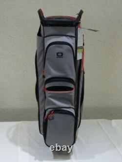 OGIO Woode 15 Cart Bag 2021 Grey NEW 12493