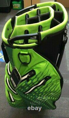 OUUL AQUA 100% Waterproof Trendy Cart Bag 14 way Divider in Green Brand New