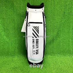 Oakley Golf Cart Bag 17.0 FW 9.5 x 47 inch 6-way Divider 3.25kg White / Black