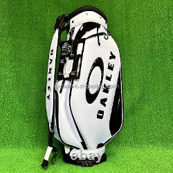 Oakley Golf Cart Bag 17.0 FW 9.5 x 47 inch 6-way Divider 3.25kg White / Black