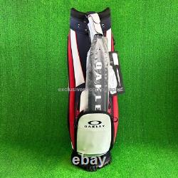 Oakley Golf Cart Bag 9.5 x 47in 5-way 18.0 2025 Padded Shoulder White Multi New