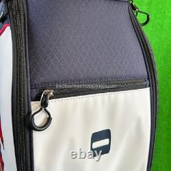 Oakley Golf Cart Bag 9.5 x 47in 5-way 18.0 2025 Padded Shoulder White Multi New