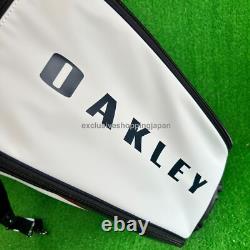 Oakley Golf Cart Bag 9.5 x 47in 5-way 18.0 2025 Padded Shoulder White Multi New