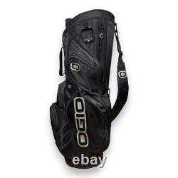 Ogio Golf Bag Unisex Black Silencer Cart Bag 15-Way Club Protection System READ
