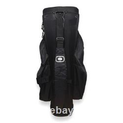 Ogio Golf Bag Unisex Black Silencer Cart Bag 15-Way Club Protection System READ