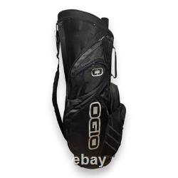 Ogio Golf Bag Unisex Black Silencer Cart Bag 15-Way Club Protection System READ