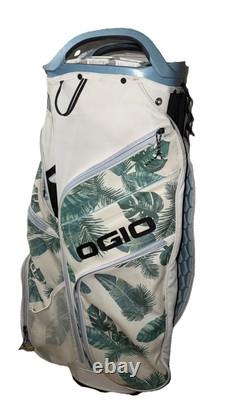 Ogio Golf Woode 15 Cart Bag TWILIGHT TRPCS GRY 22 Used Good