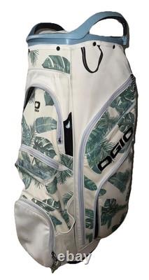 Ogio Golf Woode 15 Cart Bag TWILIGHT TRPCS GRY 22 Used Good