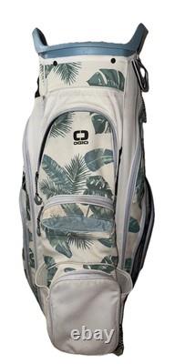 Ogio Golf Woode 15 Cart Bag TWILIGHT TRPCS GRY 22 Used Good