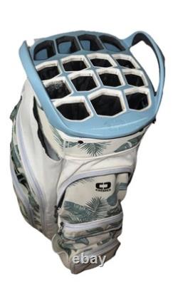 Ogio Golf Woode 15 Cart Bag TWILIGHT TRPCS GRY 22 Used Good