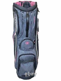 Ogio Majestic 15-Way Women's Cart Golf Bag NEW WITH TAGS Gray with Pink Trim