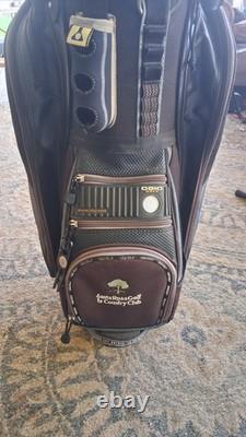 Ogio Stinger Skv Black Golf Cart Bag With 10-way Club Dividers Great Condition
