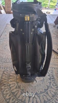 Ogio Stinger Skv Black Golf Cart Bag With 10-way Club Dividers Great Condition