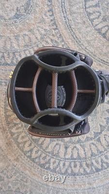 Ogio Stinger Skv Black Golf Cart Bag With 10-way Club Dividers Great Condition