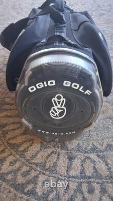 Ogio Stinger Skv Black Golf Cart Bag With 10-way Club Dividers Great Condition