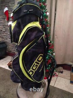 Ogio Uniter Club Management System Golf Cart Bag. 15 Way Top, 6 Pockets. GUC