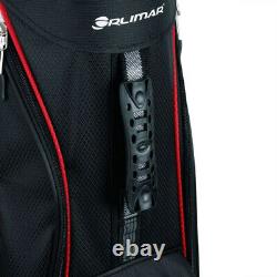 Orlimar CRX 14.6 Golf Cart Bag Black/Red