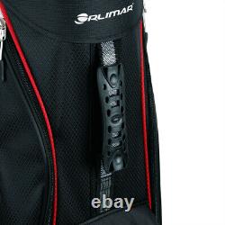 Orlimar CRX 14.6 Golf Cart Bag Black/Red NEW