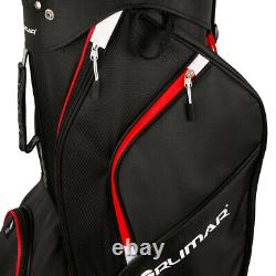 Orlimar CRX 14.6 Golf Cart Bag Black/Red NEW