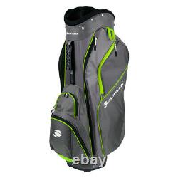 Orlimar CRX 14.6 Golf Cart Bag Charcoal/Lime NEW