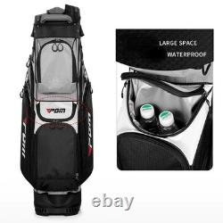 PGM Golf Bag Anti-Club Collision Insert Durable Polyester Black White Gray