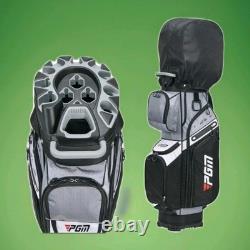 PGM Golf Cart Bag Molded Lock Top Golf Bag 14-Way Full Length Dividers 11 Pocket