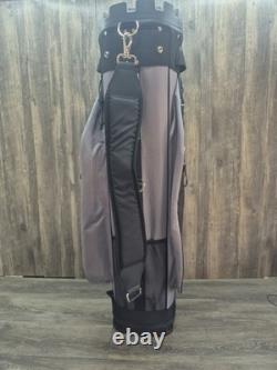 PGM Golf Cart Bag Molded Lock Top Golf Bag 14-Way Full Length Dividers 11 Pocket