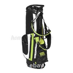PGM Golf Stand Cart Bag 14 Way 6 Pocket Waterproof Carry Organizer Storager